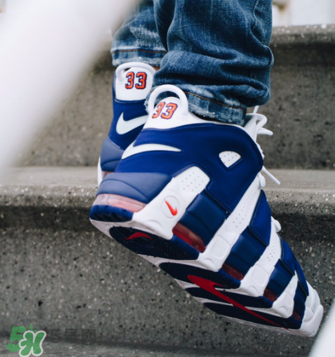 nike air more uptempo尼克斯配色上腳效果怎么樣？