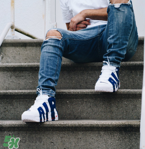 nike air more uptempo尼克斯配色上腳效果怎么樣？