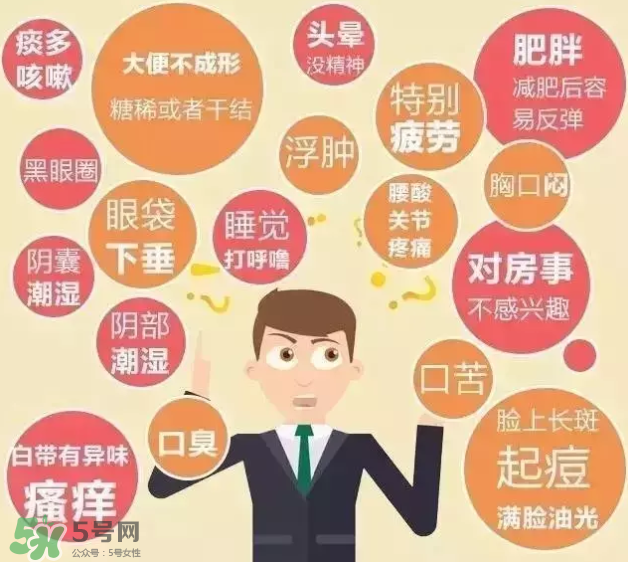 濕氣重的癥狀有哪些?濕氣是什么？