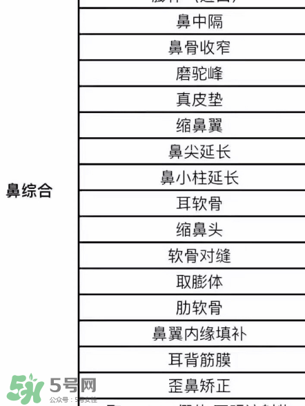 鼻綜合手術(shù)多少錢？鼻綜合整形價(jià)格