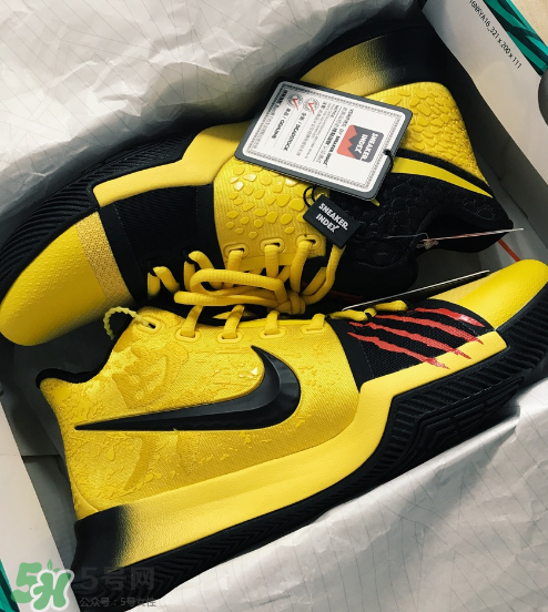 nike kyrie3 mamba mentality怎么樣？歐文3李小龍配色開箱測評