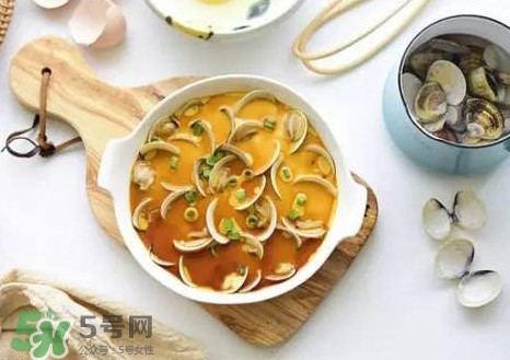 蛤蜊蒸蛋孕婦能吃嗎？蛤蜊蒸蛋寶寶能吃嗎