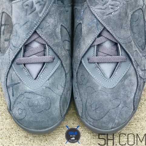 kaws與air jordan 8聯(lián)名實(shí)物什么樣？