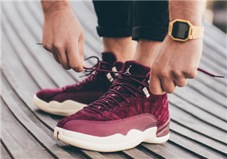 air jordan 12 bordeaux紅酒配色上腳效果怎么樣？