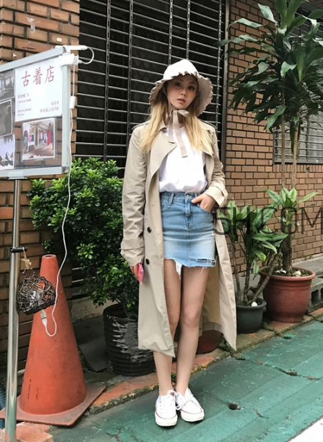 卡其色風衣配什么鞋子？卡其色風衣搭配鞋子圖片