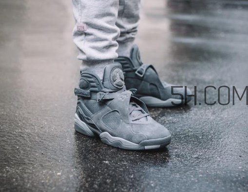 air jordan 8 retro cool grey上腳效果怎么樣？