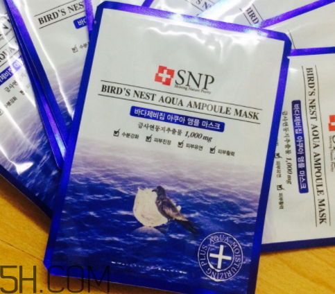 SNP海洋燕窩水庫面膜怎么樣？多少錢？