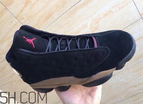 air jordan 13 olive麂皮橄欖配色上腳效果怎么樣？