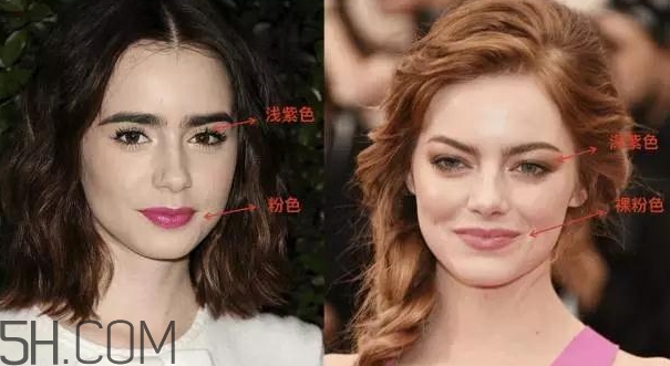 眼影和口紅怎么搭配？眼影和口紅搭配