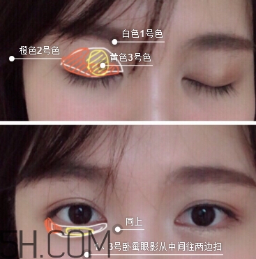 眼影可以畫臥蠶嗎？什么顏色的眼影適合畫臥蠶