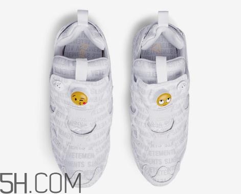 vetements與reebok聯(lián)名emoji表情運動鞋多少錢_在哪買？