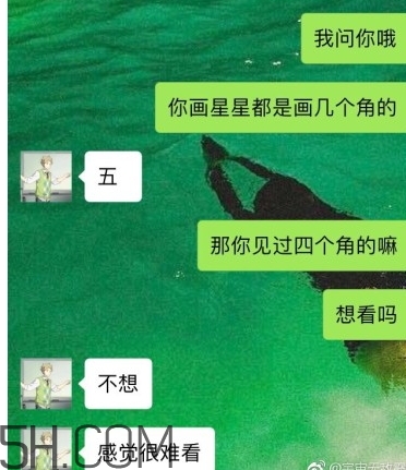 四個角的星星什么意思？四個角的星星怎么回復
