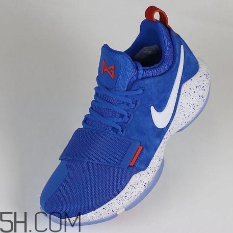 nike pg1 blue suede實(shí)物什么樣？