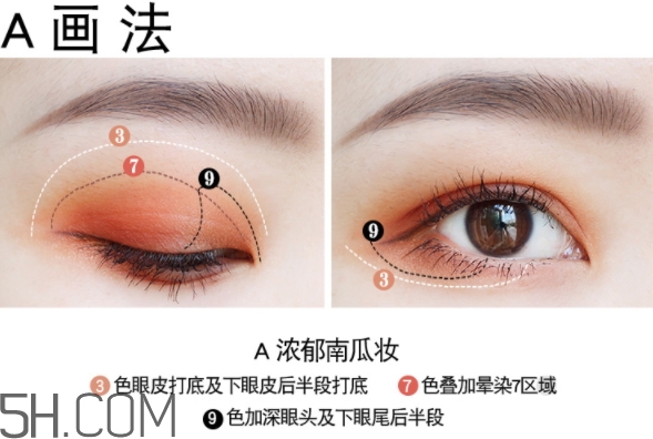 vnk十色眼影盤怎么畫？vnk云興霞蔚十色眼影畫法步驟
