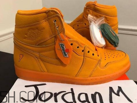 air jordan 1 gatorade佳得樂橙色版發(fā)售時間_多少錢？