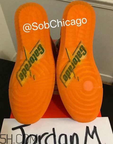 air jordan 1 gatorade佳得樂橙色版發(fā)售時間_多少錢？