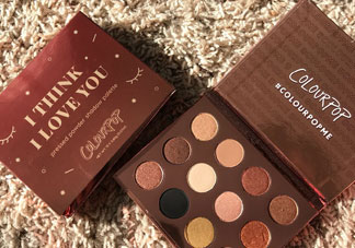 colourpop i think i love you色號(hào)試色_妝容教程