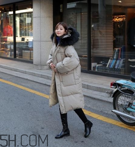 長款棉衣如何搭配？長款棉服搭配圖片