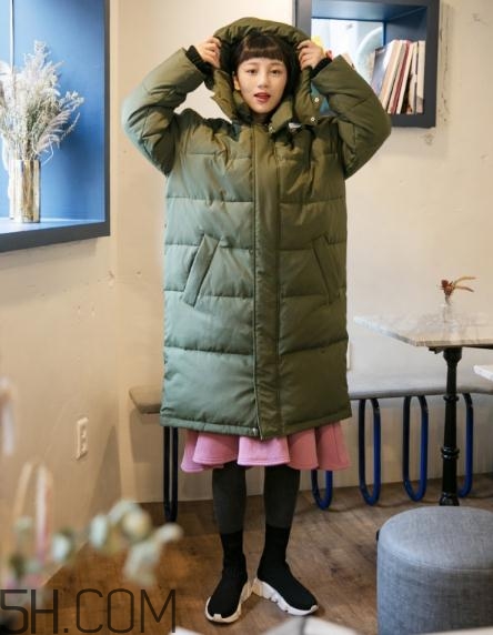 長款棉衣如何搭配？長款棉服搭配圖片