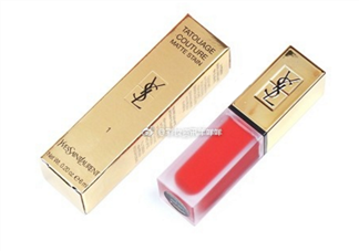 ysl啞光唇釉1號是什么顏色？ysl啞光霧面唇釉哪個顏色最火？
