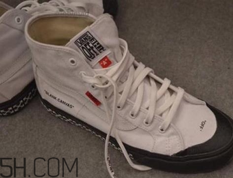 off white與vans聯(lián)名鞋款實物什么樣？