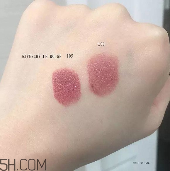 紀(jì)梵希小羊皮唇膏306試色 紀(jì)梵希豆沙色口紅是幾號
