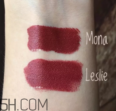 nars mona和leslie一樣嗎？nars mona和leslie試色對比