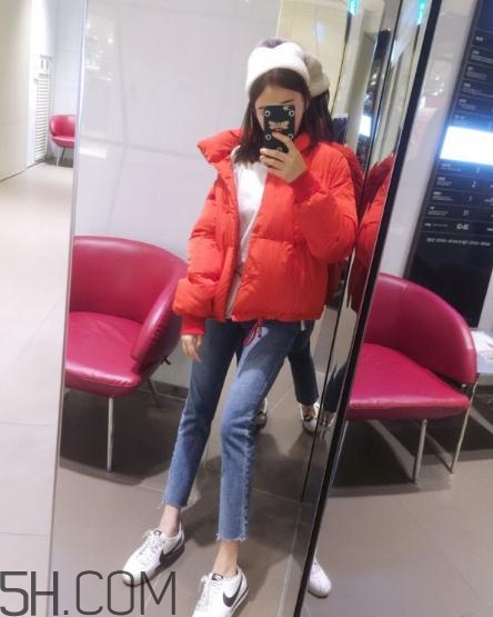 紅色棉襖怎么搭配？紅色棉服搭配圖片
