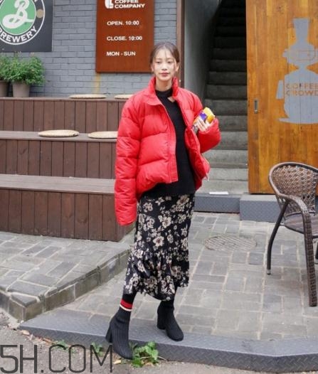 紅色棉襖怎么搭配？紅色棉服搭配圖片