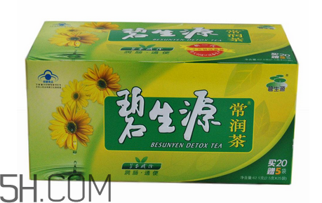 碧生源常潤茶能祛痘嗎？碧生源常潤茶能排毒嗎？