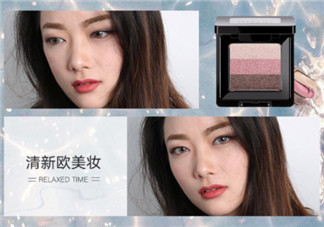 歐美妝容教程圖解 清新歐美妝畫(huà)法