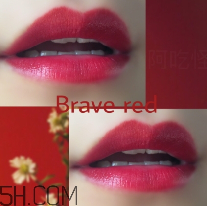 mac brave red是什么紅？mac brave red試色