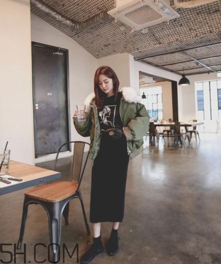棉服搭配長裙好看嗎？棉襖搭配長裙圖片