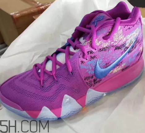 nike kyrie 4 multi color鴛鴦配色實(shí)物諜照什么樣？