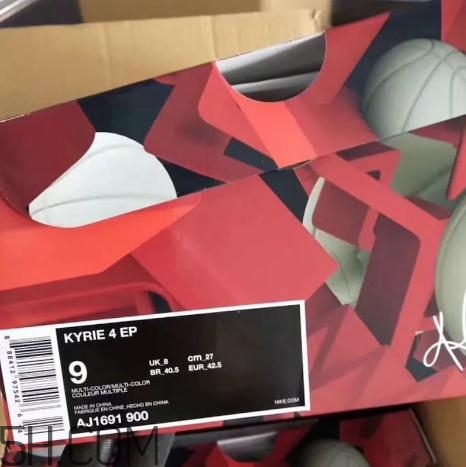 nike kyrie 4 multi color鴛鴦配色實(shí)物諜照什么樣？