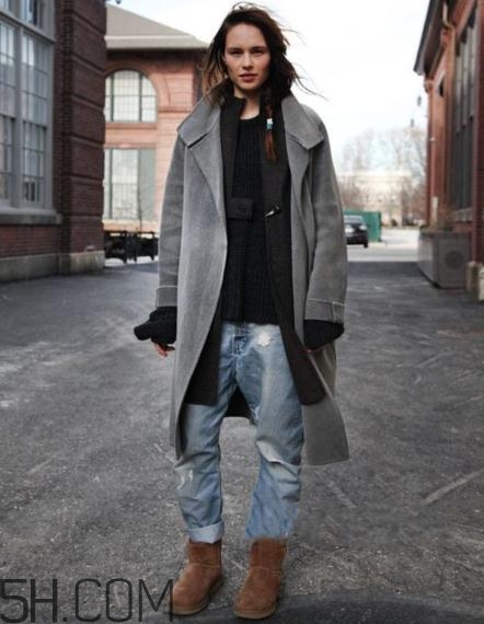 雪地靴搭配什么衣服？雪地靴搭配衣服圖片