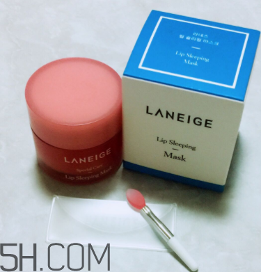 蘭芝夜間唇膜多久用一次？使用頻率