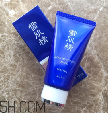 雪肌精美白黑面膜是撕拉面膜嗎？適合什么膚質(zhì)？