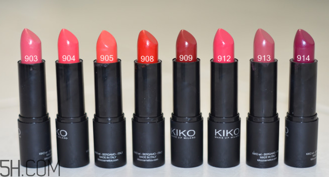 Kiko 17年新系列509試色 紅豆奶茶真人色號(hào)展示