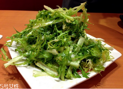 涼拌苦菊怎么做不苦？涼拌苦菊可以減肥排毒