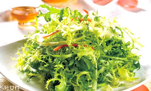 涼拌苦菊怎么做不苦？涼拌苦菊可以減肥排毒