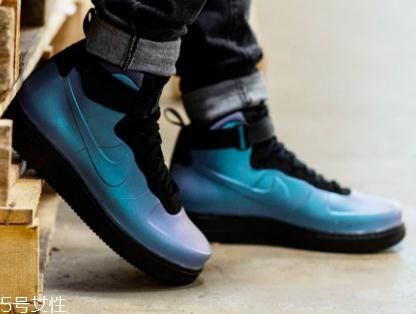 nike air force 1 foamposite噴泡af1上腳效果怎么樣？