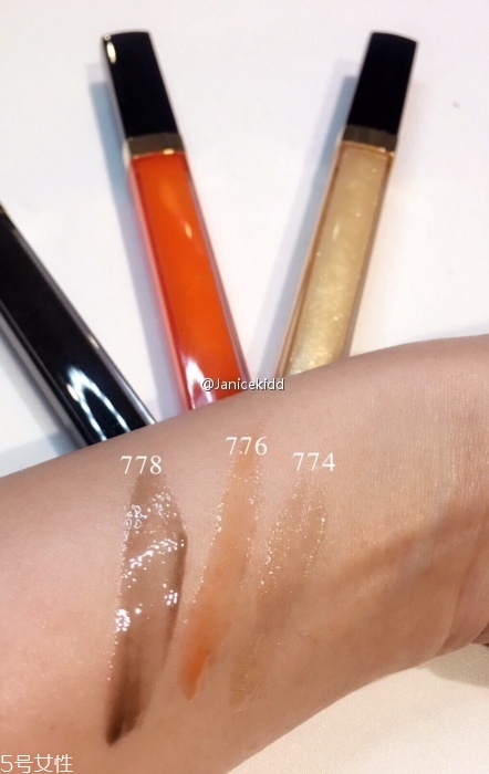 香奈兒可可小姐唇露748什么色？香奈兒水晶糖光透唇釉全試色