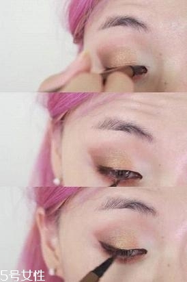 南瓜色眼影怎么畫？南瓜色眼妝畫法教程