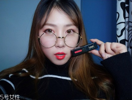 ysl圣羅蘭黑管唇釉哪個顏色好看？持久度加分