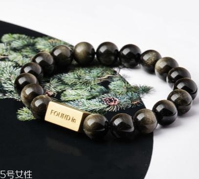 金曜石手鏈戴哪只手？金曜石手鏈這樣戴