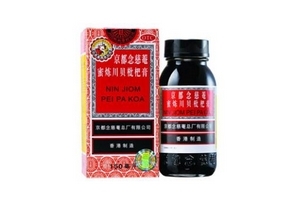 京都念慈庵川貝枇杷膏能沖水喝嗎？