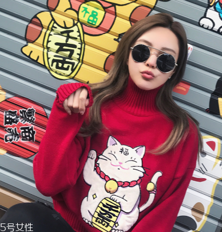 紅色毛衣什么款式好看？新年運(yùn)勢全靠它