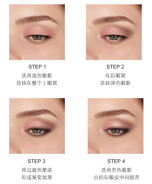 紀(jì)梵希四色眼影怎么使用？超簡單適合新手