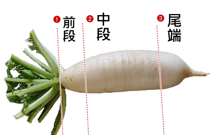 蘿卜上中下段怎么做好吃又簡(jiǎn)單